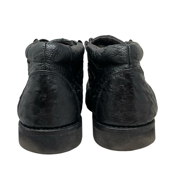 Exotic Footwear Chukka Boots Mens 10 Black Wild West Genuine Exotic Skin USA main image 6